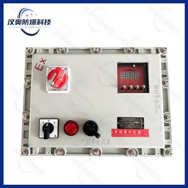 IIB防爆控制箱帶按鍵